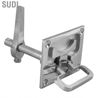 Sudi 316 Stainless Steel Floor Lock Buckle Highly Polished Hardware for Marine Ship Yacht Deck Accessory