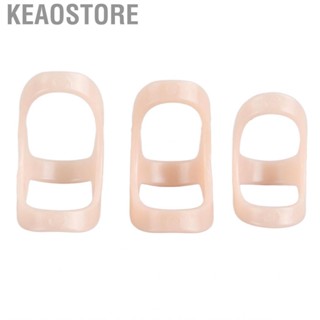 Keaostore 3Pcs Finger Splint Great Protection  Comfortable Portable JFF