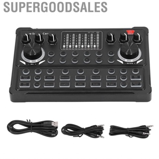 Supergoodsales Live  Card Dual Channel Multifunctional DSP Noise Reduction  Breathing