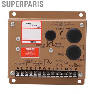 Superparis Generator Speed Governor Aluminium Alloy Control Unit Panel Stable ESD5522 for Industrial Working