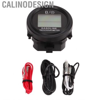 Calinodesign Digital E-Bike Tachometer Tach Hour Meter Gasoline Engine RPM Gauge