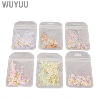 Wuyuu Nail Art Decoration Kit Set Seashell