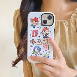 เคสป้องกันโทรศัพท์มือถือซิลิโคน ลายการ์ตูน Toy Story กันกระแทก สําหรับ Apple Iphone 11 12 13 14 15 PRO MAX 13ProMax 12 13pro 11 14pro