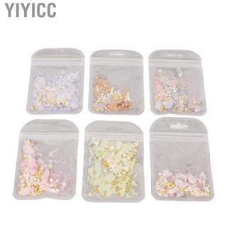 Yiyicc Nail Art Decoration Kit Set Seashell