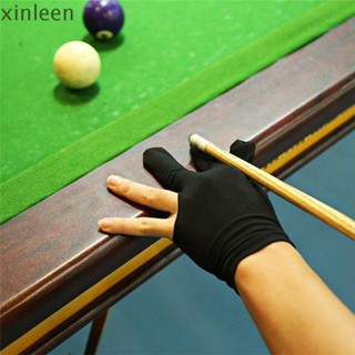 Xinleen ถุงมือไนล่อน แบบยืดหยุ่น 3 นิ้ว แฟชั่น อุปกรณ์เสริม สําหรับเล่นสระว่ายน้ํา 4 ชิ้น