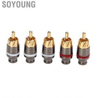 Soyoung Connector Easy Installation Terminal Metal Material For Speaker Cable