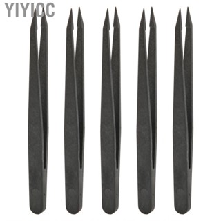 Yiyicc 10pcs  Static Tweezer Plastic Material For Electronics Laboratory