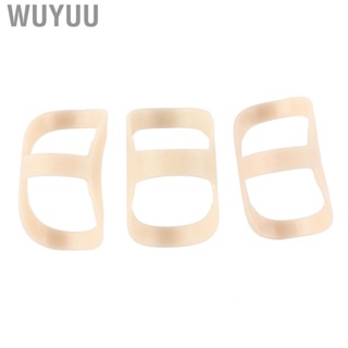 Wuyuu Finger Splint 3Pcs Oval Support Comfortable Portable