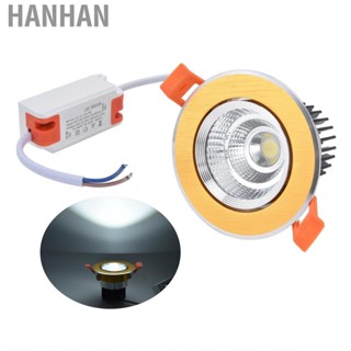 Hanhan 7W 75mm  Retrofit DownLight Baffle Recessed Dimmable Can Light White MF