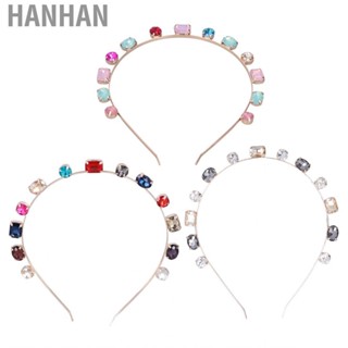 Hanhan Bridal Headband  Rhinestone Practical Comfortable for Parties Wedding