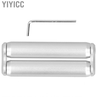 Yiyicc Hand Finger  Stress Relief Roller Alloy Fingertip Decompression Toy Silver