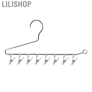 Lilishop Trouser Hanger  Pants Space Saving Stainless Steel for Closet