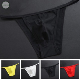 GORGEOUS~Men Male Briefs G-string Panties Bikini Bulge Pouch Men Male Solid Low-Rise