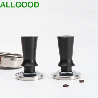 Allgoods แทมเปอร์กดกาแฟเอสเพรสโซ่ สเตนเลส แบบพกพา พร้อมสปริงโหลด 51 53 58 มม.|อุปกรณ์เสริม