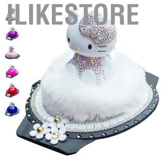 Ilikestore Car  Decoration Figurine Rhinestone Dashboard  Interior Ornament