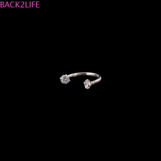 Back2life แหวนเครื่องประดับ สแตนเลส จมูก ปาก กระดูกอ่อน ยอดนิยม