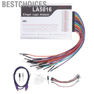 Bestchoices 16-Channels Logic Analyzer With 500M Sampling Rate Threshold