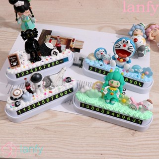 Lanfy ป้ายหมายเลขจอดรถ แฮนด์เมด ทนทาน Diy ของเล่นสําหรับแม่ และลูก