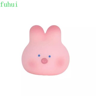 Fuhui ของเล่นบีบหมูสีชมพู, หมูโมจิซากุระ, ของเล่นระบายอากาศกระต่าย Kawaii สีชมพู ของเล่นเด็ก