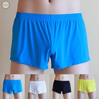 GORGEOUS~Underwear Seamless Shorts Underwear Home shorts Elastic waist Men Boxer Briefs