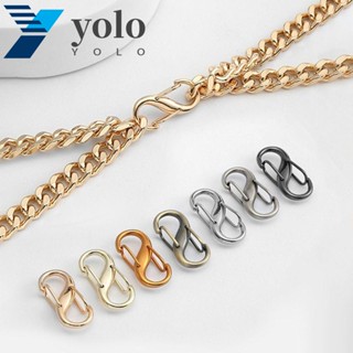 Yolo ตะขอขยายกระเป๋า รูปตัว S ปรับความยาวได้ ถอดออกได้ อุปกรณ์เสริม สําหรับกระเป๋า