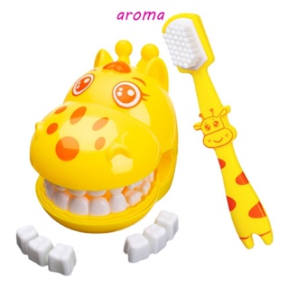 Aroma ชุดของเล่นโมเดลยีราฟจําลอง เพื่อการเรียนรู้ สําหรับเด็ก