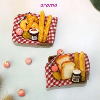 Aroma โมเดลขนมปังปิ้ง แยมจิ๋ว DIY ของเล่นสําหรับเด็ก