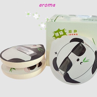 Aroma พัฟฟองน้ําแต่งหน้า 3 ชิ้น / เซต ผ้าฝ้าย ลูกกวาด นุ่มพิเศษ ความงาม ผู้เริ่มต้น เบลนด์ พัฟ แห้ง เปียก ใช้คู่ เครื่องมือแต่งหน้า เครื่องสําอาง พัฟ