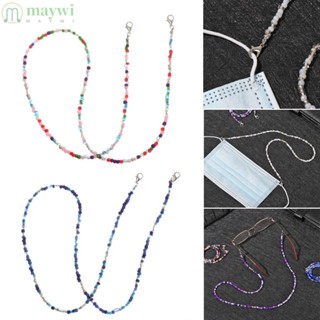 Maywi สายโซ่ลูกปัดอะคริลิค สําหรับคล้องแว่นตาอ่านหนังสือ