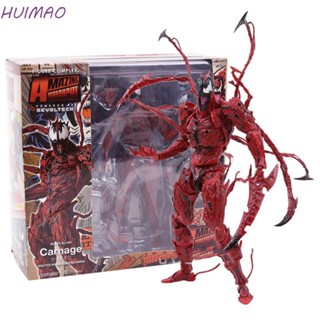 Huimao ฟิกเกอร์ PVC ลาย Marvel SpiderMan NO.008 Carnage สําหรับเก็บสะสม