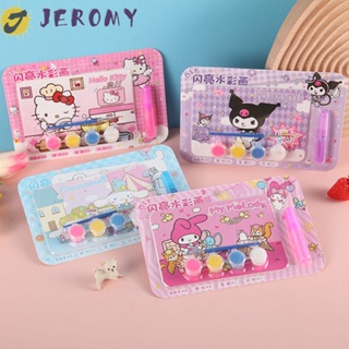 Jeromy ภาพวาดกราฟฟิตี้ กระดาษสีน้ํา สีทอง DIY สําหรับเด็ก ผู้ใหญ่ ของขวัญ