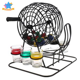 [Edstars] มาใหม่ เครื่องจับสลากเกมดื่ม Bingo + แว่นตา 6 ชิ้น + ลูกบอล 48 ชิ้น