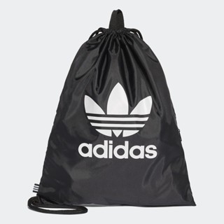 adidas ไลฟ์สไตล์ กระเป๋ายิม Trefoil Unisex สีดำ BK6726