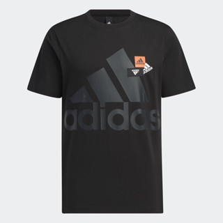 adidas ไลฟ์สไตล์ เสื้อยืด Must Haves BP Unisex สีดำ HN9043