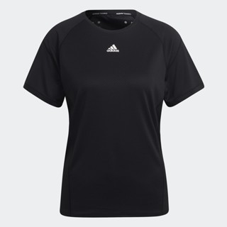 adidas เทรนนิง เสื้อยืดเทรนนิง HEAT.RDY ผู้หญิง สีดำ HC2785