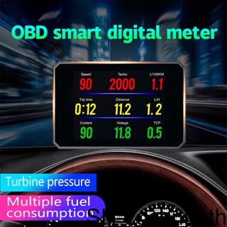 บอร์ดโปรเจคเตอร์วัดความเร็วน้ํามันเชื้อเพลิง OBD สําหรับรถยนต์