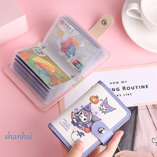 Shanhai กระเป๋าใส่บัตรเครดิต บัตรเครดิต บัตรเครดิต บัตรเครดิต รูปรถบัส KT Cat Snow White สําหรับนักเรียนผู้ชาย