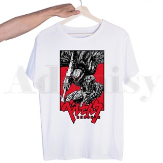 【พร้อมส่ง】เสื้อยืดแขนสั้น พิมพ์ลายมังงะ Berserk Guts Gatsu Sacrifice Zodd สําหรับผู้ชาย