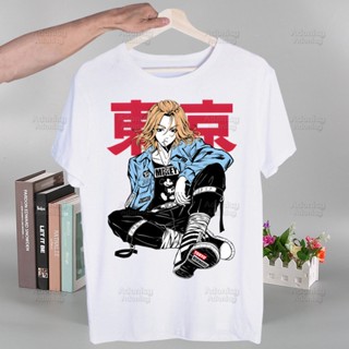 【พร้อมส่ง】Tokyo Revengers Sano Manjiro เสื้อยืดลําลอง แขนสั้น พิมพ์ลายการ์ตูนญี่ปุ่น ฮาราจูกุ ฮินาตะ สําหรับผู้ชาย