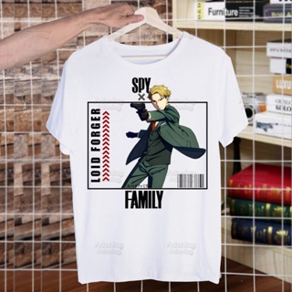 【พร้อมส่ง】เสื้อยืดแขนสั้นลําลอง พิมพ์ลาย Spy X Family Spy Family Anya Smug สไตล์ฮาราจุกุ สําหรับผู้ชาย