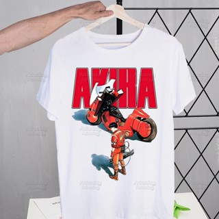 【พร้อมส่ง】เสื้อยืดแขนสั้น พิมพ์ลายการ์ตูนอนิเมะ Akira สไตล์ญี่ปุ่น ฮาราจูกุ นีโอ โตเกียว โชตาโร่ สตรีท ฮิปฮอป สําหรับผู้ชาย