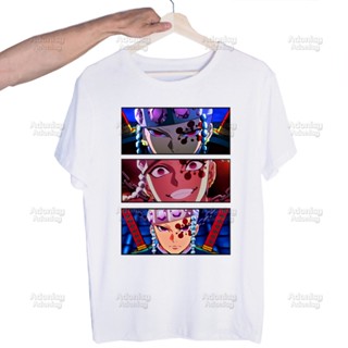 【พร้อมส่ง】เสื้อยืดคอกลม แบบนิ่ม ลายการ์ตูนอนิเมะ Imetsu No Yaiba Tengen Uzui Demon Slayer สําหรับผู้ชาย และผู้หญิง