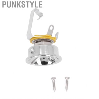 Punkstyle Electric Guitar Output Socket Silver Electrosocket Accessory