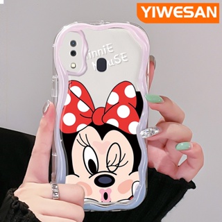 เคสโทรศัพท์มือถือ ซิลิโคนนุ่ม ใส กันกระแทก ลายการ์ตูนมินนี่เมาส์น่ารัก สําหรับ Samsung galaxy A30 A20 A31 A32 M10s