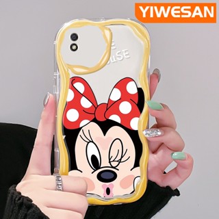 เคสโทรศัพท์มือถือ ซิลิโคนนิ่ม ใส กันกระแทก ลายการ์ตูนมินนี่เมาส์น่ารัก สําหรับ Xiaomi Redmi 9C NFC Redmi 9A 9i A1 A2 POCO C31