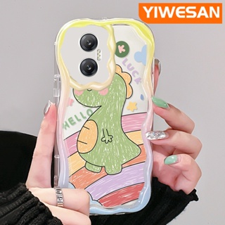 เคสโทรศัพท์มือถือ ซิลิโคน ใส กันกระแทก ลายการ์ตูนไดโนเสาร์น่ารัก สําหรับ Infinix Hot 20 Hot 20i Hot 20 Play Hot 30 Hot 30i Hot 30 Play