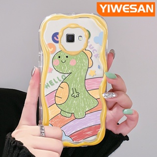 เคสโทรศัพท์มือถือ ซิลิโคน ใส กันกระแทก ลายการ์ตูนไดโนเสาร์น่ารัก สําหรับ Samsung J7 Prime J7 Prime 2 J2 Prime