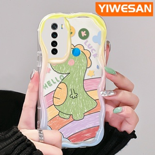 เคสโทรศัพท์มือถือ ซิลิโคนใส กันกระแทก ลายการ์ตูนไดโนเสาร์น่ารัก สําหรับ Xiaomi Redmi Note 8 Note 8T Note 9