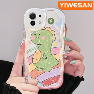 เคสโทรศัพท์มือถือ ซิลิโคนใส กันกระแทก ลายการ์ตูนไดโนเสาร์น่ารัก สําหรับ Xiaomi 12T Pro 11 Lite 5G NE 12 Lite