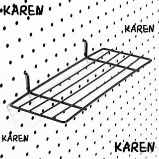 Karen 1/5 ชิ้น Pegboard ตะขอตกแต่งบ้านแขวนกรอบ DIY ตกแต่ง Peg Board ชั้นวางของ